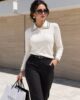 Bluza Klasik bela