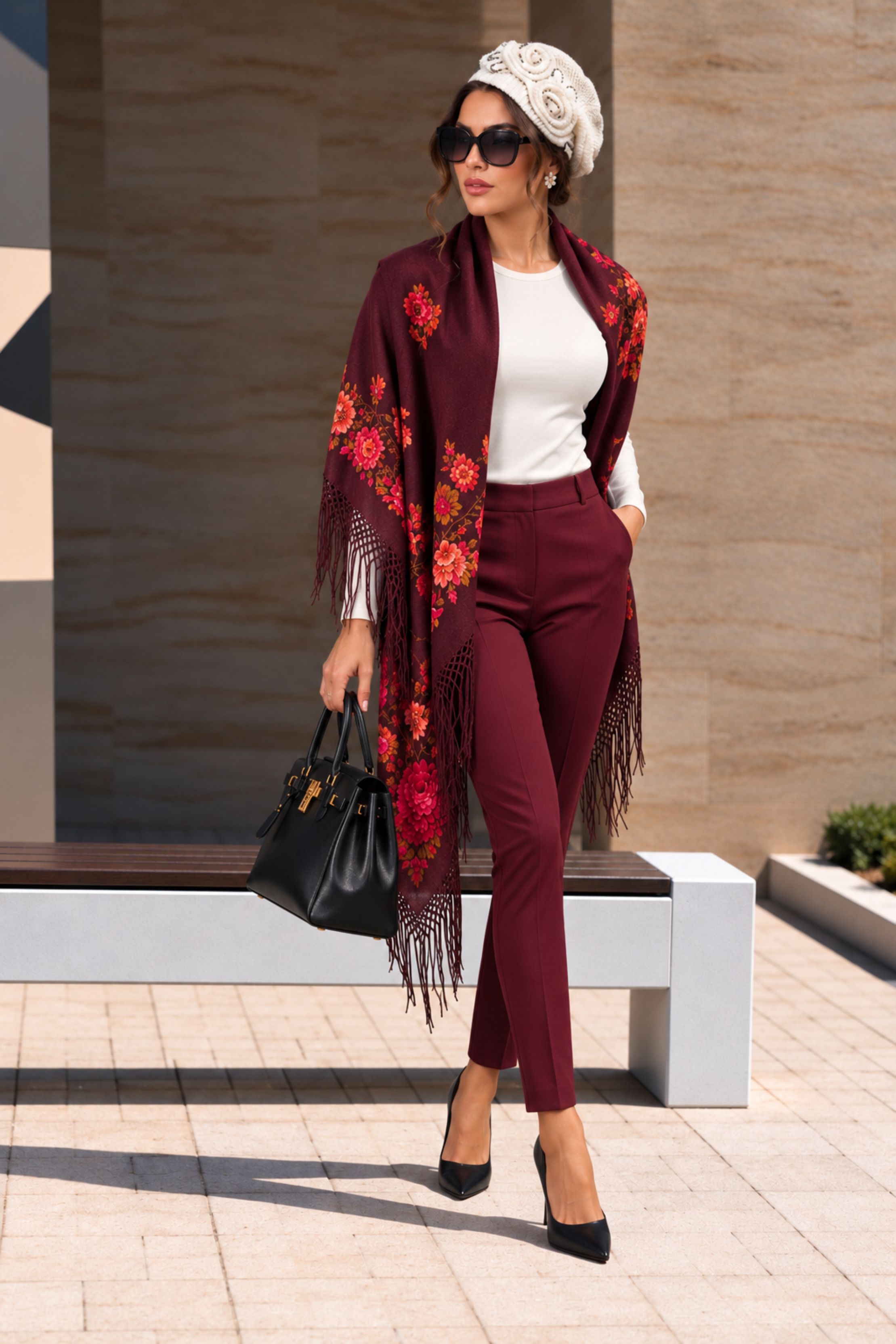 Pantalone Sara bordo Pantalone Sara bordo